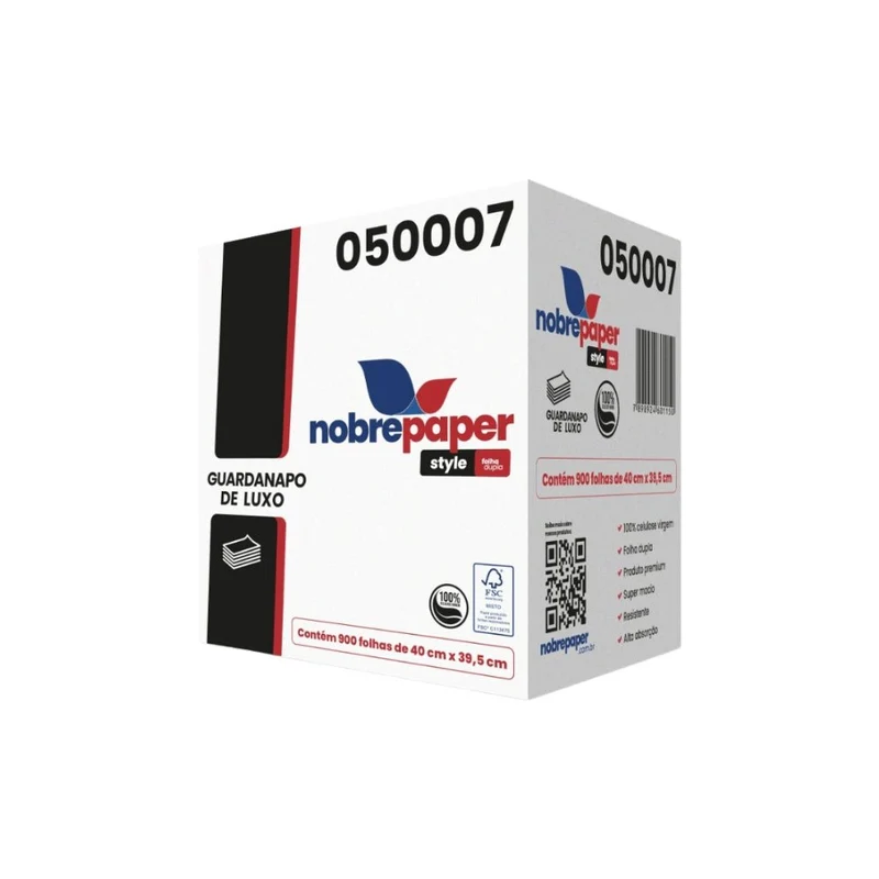 Guardanapo 40x39,5 Folha Dupla Nobre – 900 Folhas