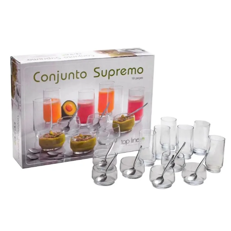 Conjunto Supremo 18 Peças 604 - Top Line