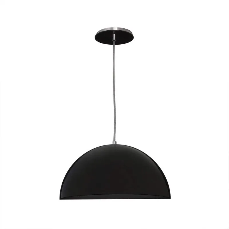 Pendente Luna 35cm Bella Italia Preto