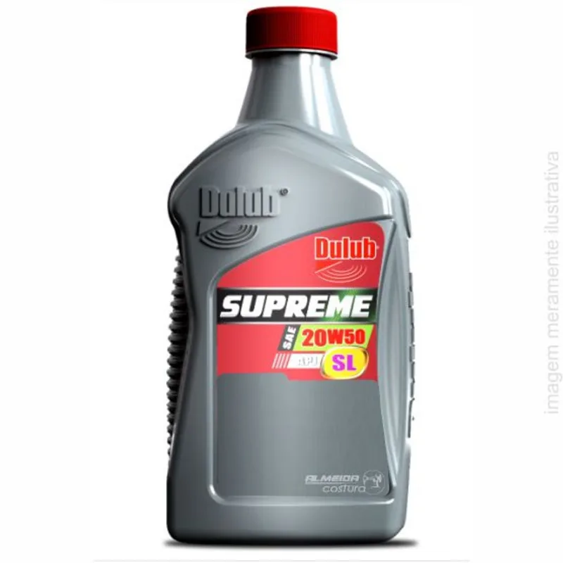 Óleo Supreme 20w50 Sl Para Máquina De Corte - 1 Litro