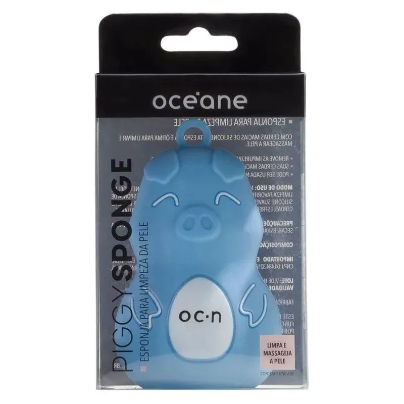Esponja para Limpeza da Pele Piggy Sponge - Océane