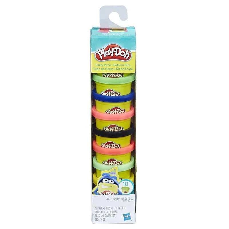 Play Doh - Kit Massinha - 10 Potes Coloridos