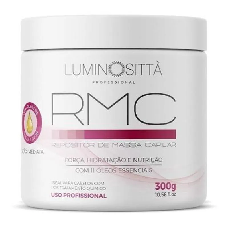 Mascara Rmc Reposição De Massa Capilar 300 Gr - Luminositta