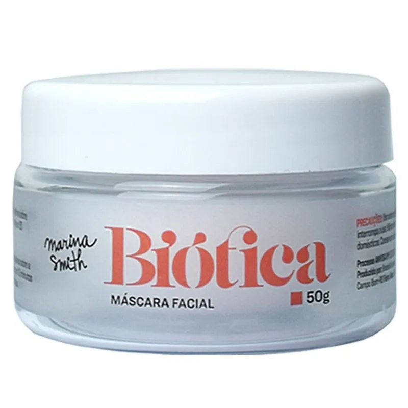 Máscara Facial Hidratante Marina Smith Biótica 50g