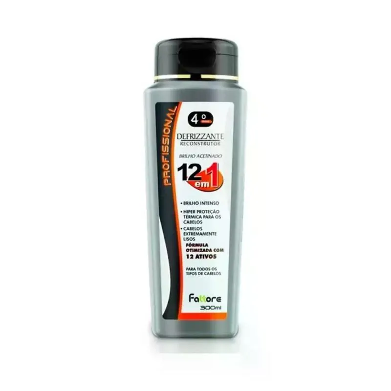 Defrizante Reconstrutor 12 Em 1 Fattore 300ml