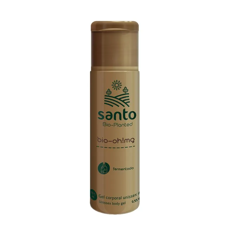 Bio-Oh!mg Gel Corporal Unissex Facilitador e Potencializador de Orgasmos 15g Linha Bio-Planted Santo