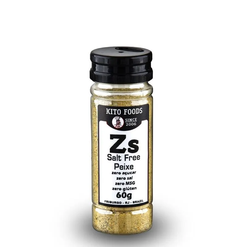 Tempero Zero Sódio para Peixe 60g