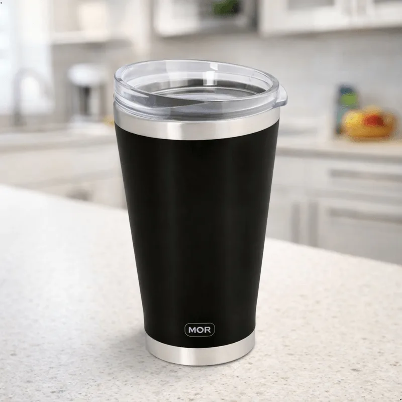Copo Térmico C/ Tampa E Abridor De Garrafa Cerveja Mor 700ml