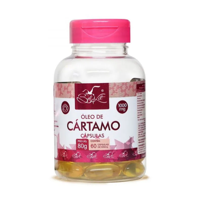 Capsulas Vitaminas 80mg 60cps Cartamo Belkit