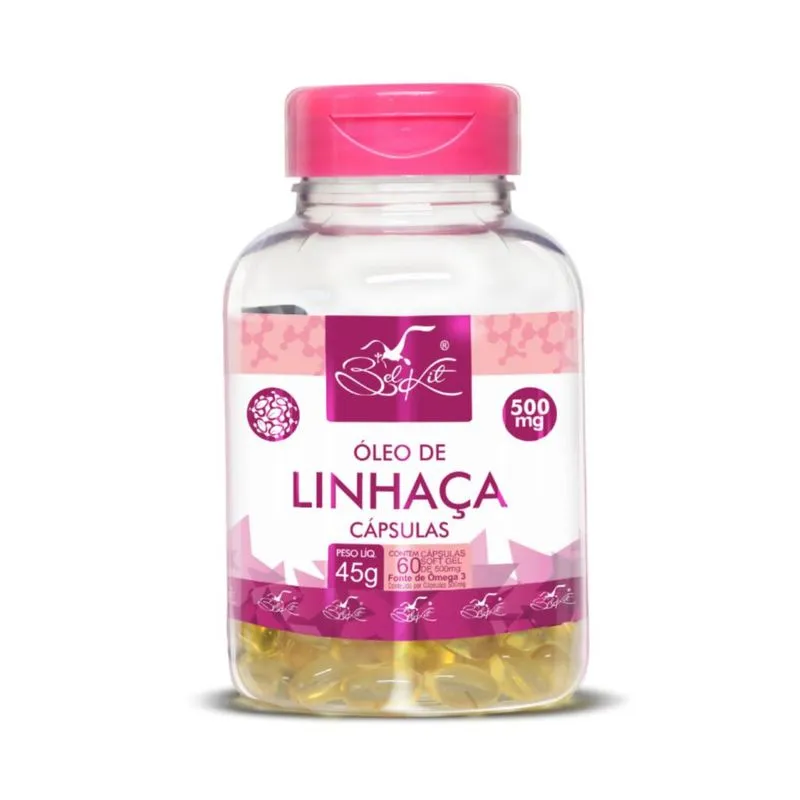 ÓLEO DE LINHAÇA 60 capsulas belkit