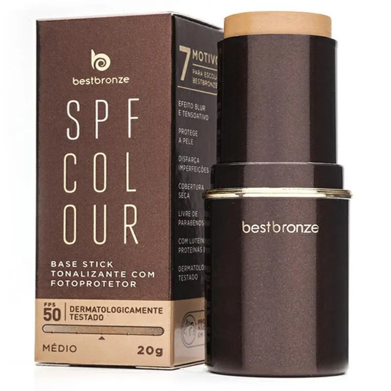 Base Tonalizante Color Bronze FPS 50 - SPF Colour 50 Medio