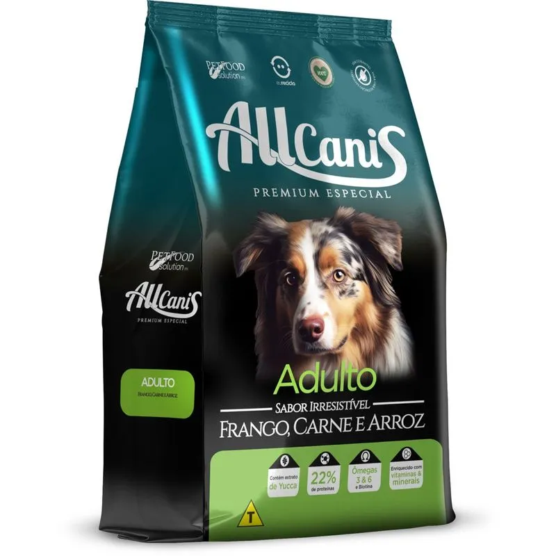 Ração Para Cão Adulto Allcanis Frango E Carne 2,5kg (MP)
