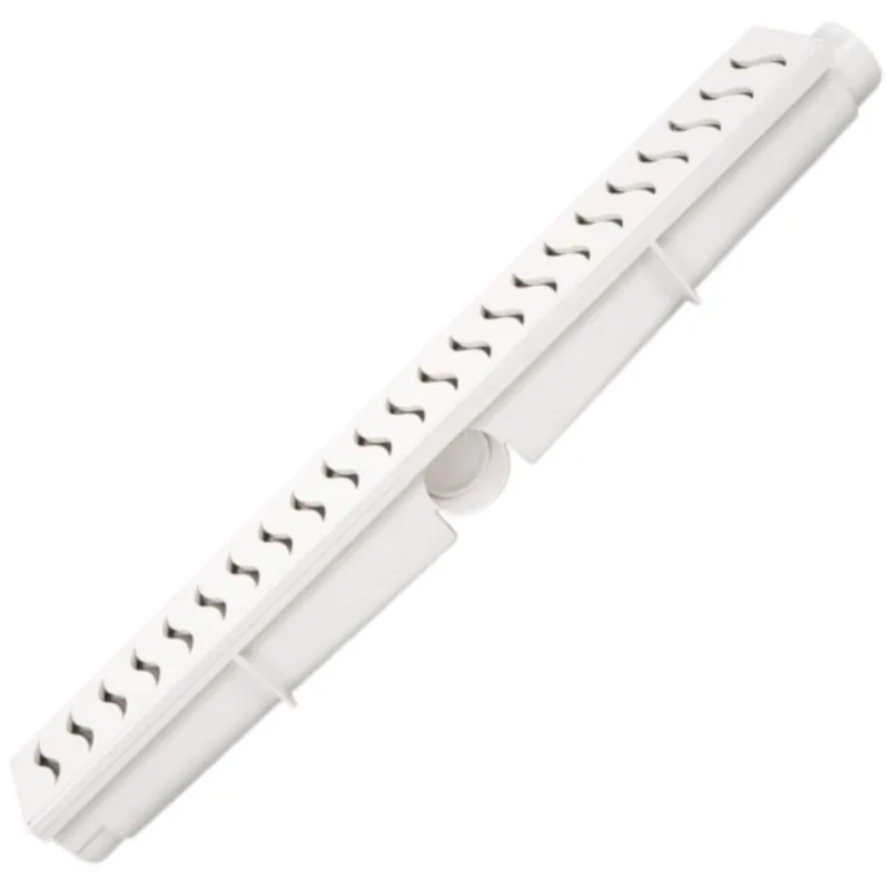 Ralo Linear com Grelha Branco 6cm x 50cm - 1441 - estrela