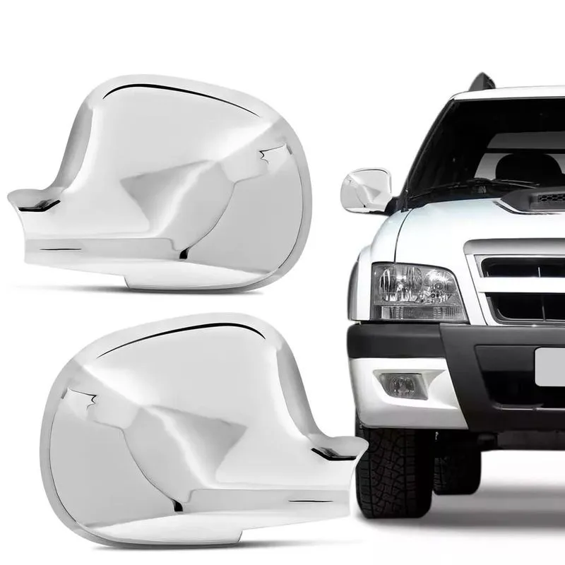 Aplique Cromado Retrovisor S10 1995/2011 Silverado 1999/2001