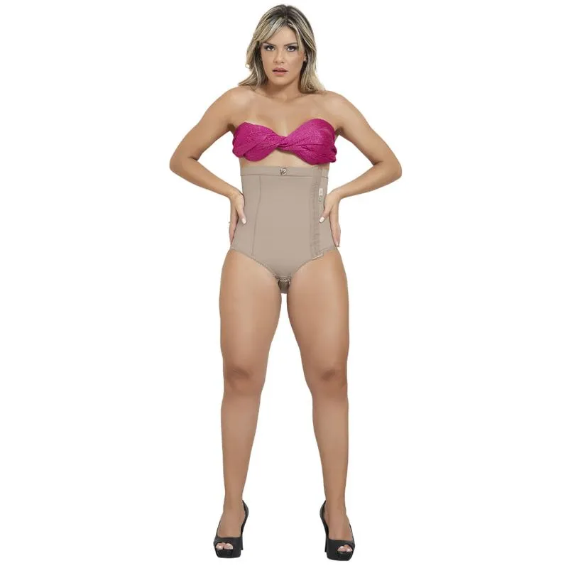 Cinta Abdominal Alta com Abertura Lateral 4008 Bonito Médio
