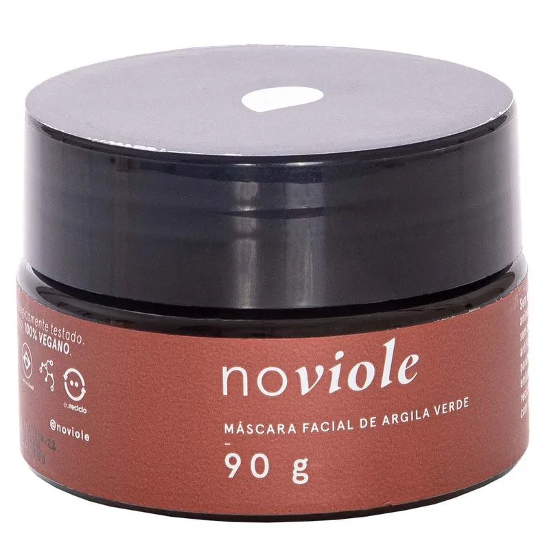 Máscara Facial de Argila Verde Noviole 90g