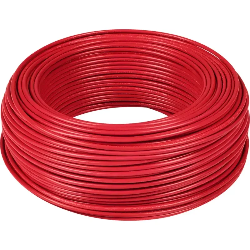 Cabo Flexível 6mm Vermelho 750V 100m Liege