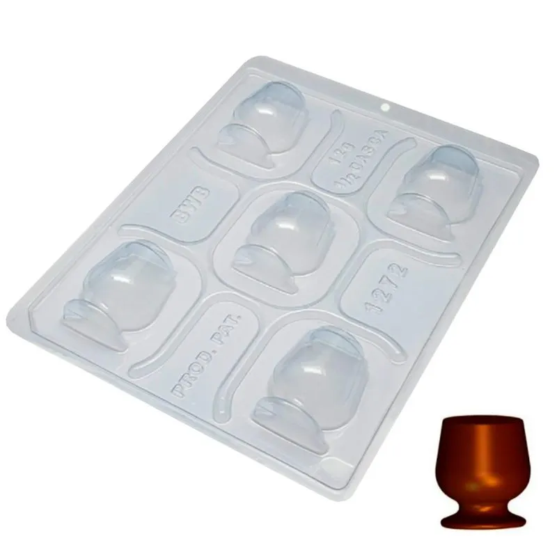 Forma De Chocolate De Taça 5cav Cod 1272