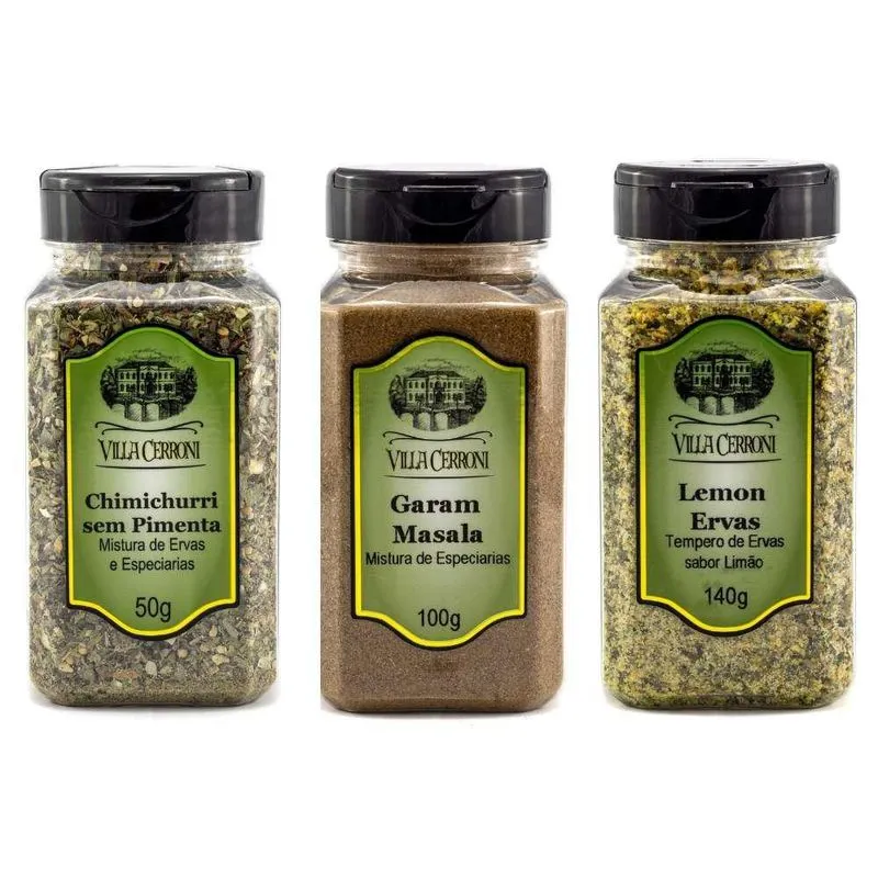 Chimichurri Sem Pimenta Garam Masala Lemom Ervas
