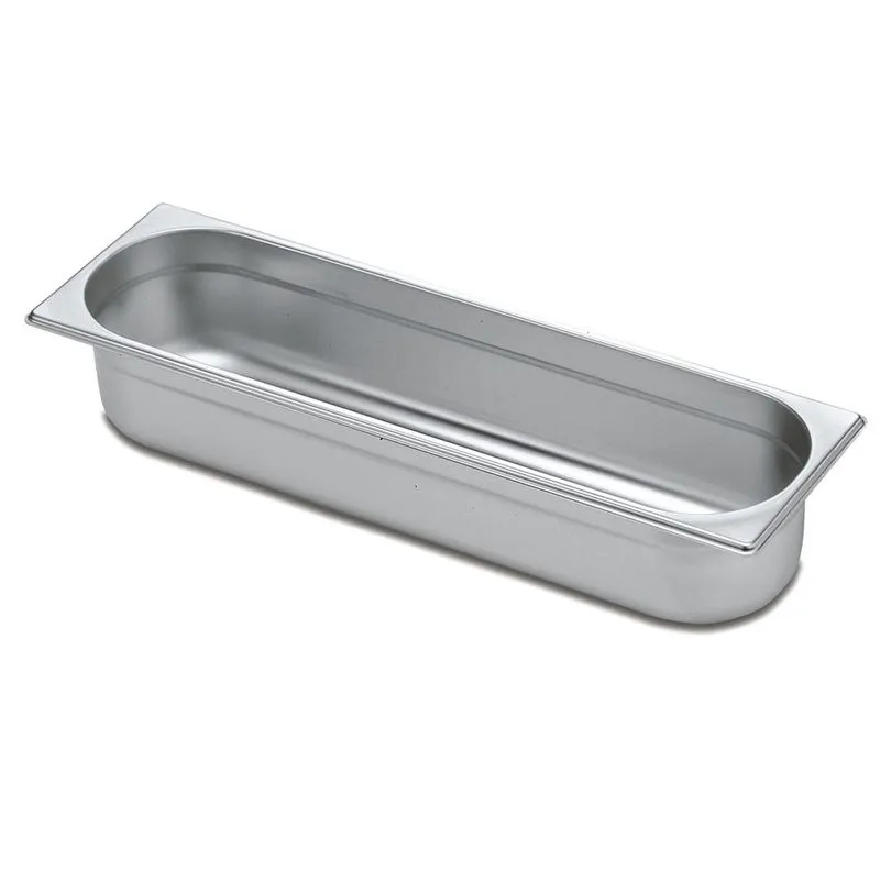 Cuba GN Aço Inox 2/4 100mm