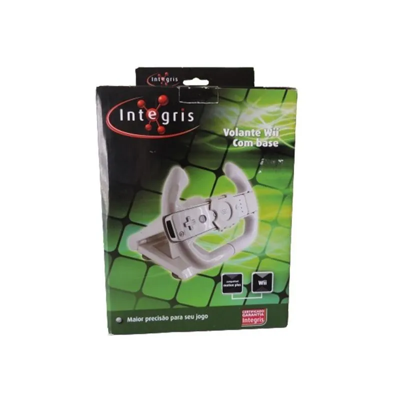 Volante W 1353 Com Base Compativel Com Wii