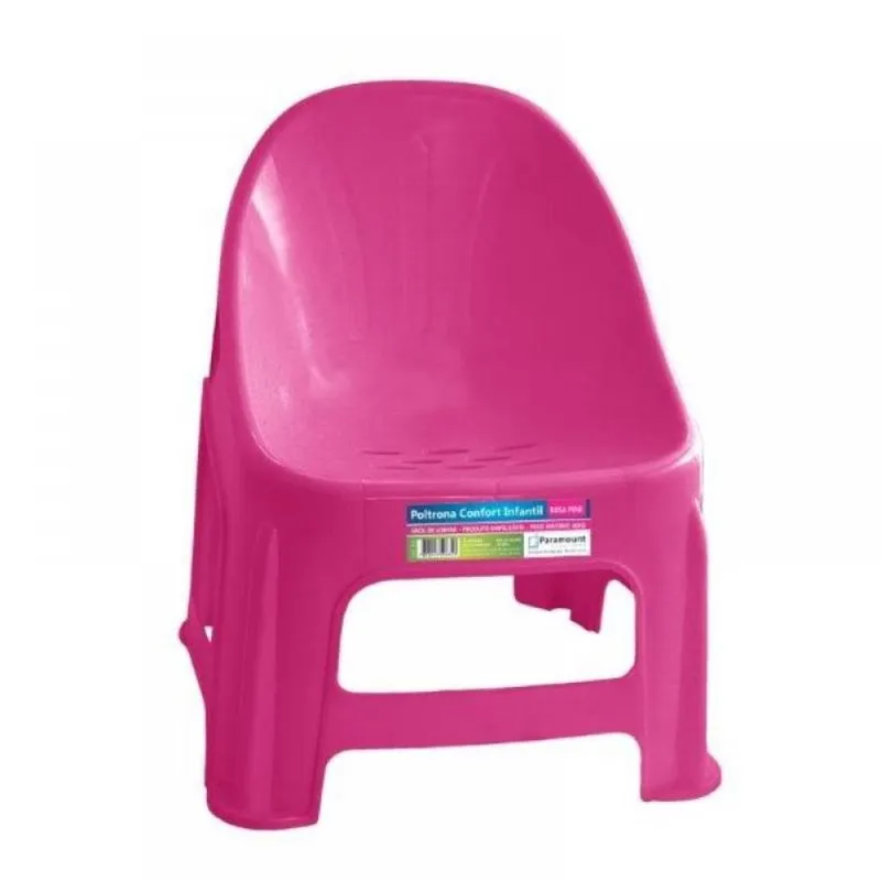 Poltrona Cadeira Conforto Infantil Paramount Pink