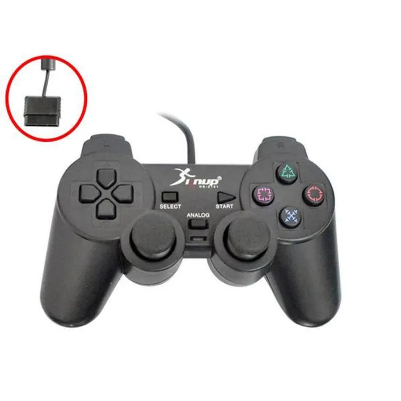 Controle Para PS2 Preto NS-2121 CT0014B