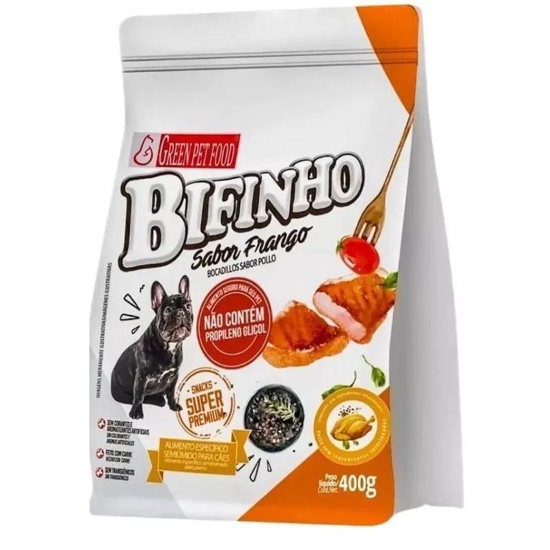 Bifinho - Green Pet Food - Sabor Frango - 400G