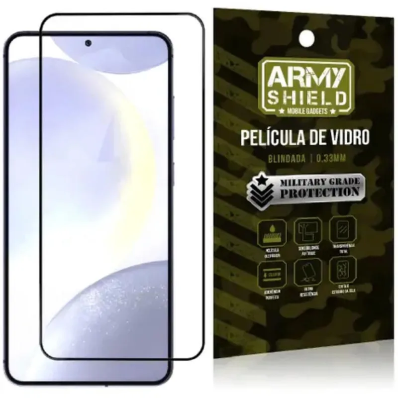 Pelicula De Vidro 3D Para Samsung Galaxy S24 Fe - Armyshield
