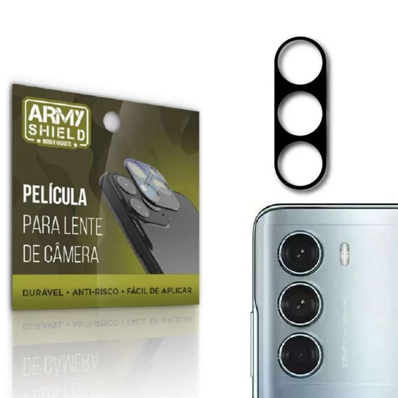 Película De Lente Câmera Motorola Moto G200 - Armyshield