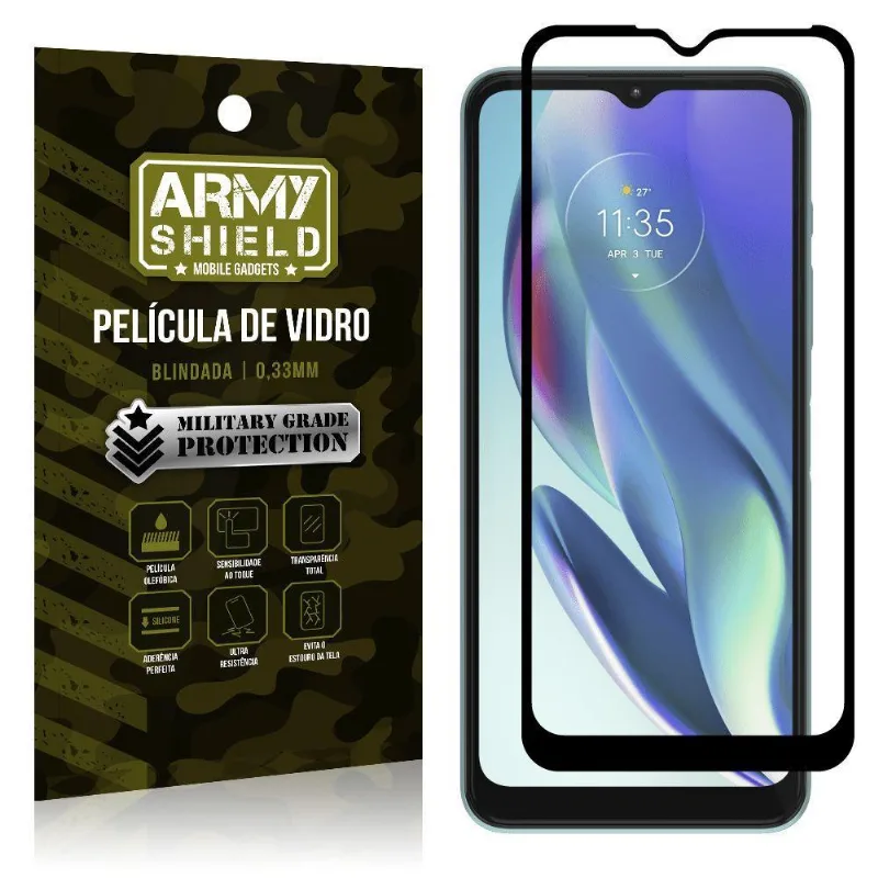 Película De Vidro Moto G50 5G Para Tela 6,5 - Armyshield