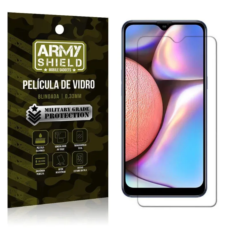 Película De Vidro Blindada Galaxy A10S - Armyshield
