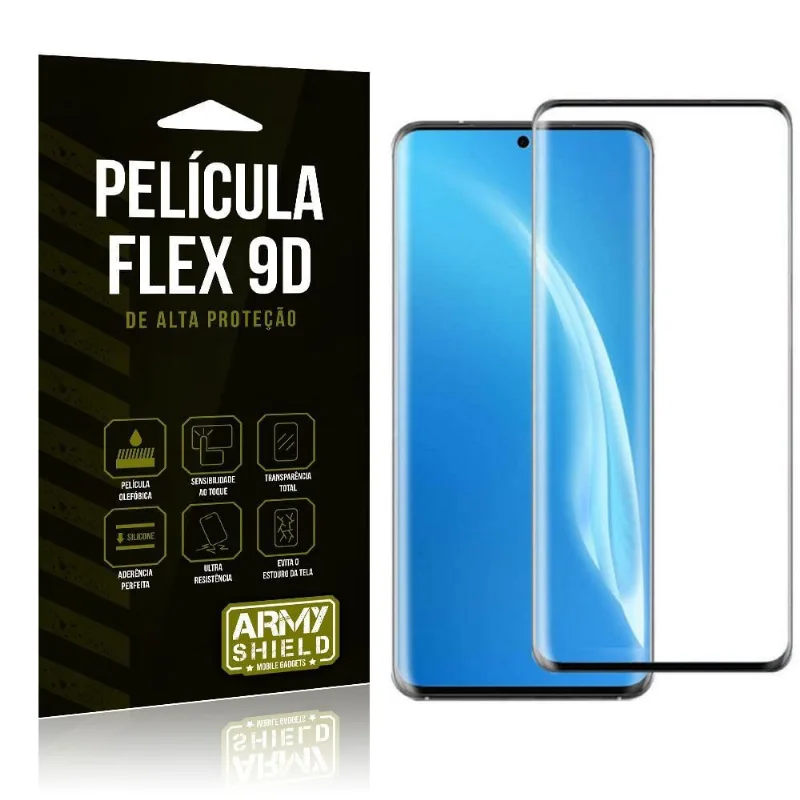 Película Flex 9D Cobre a Tela Toda Blindada Galaxy S20 - Armyshield