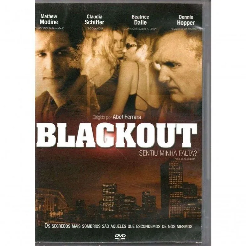 Dvd Blackout Sentiu Minha Falta - Dennis Hopper
