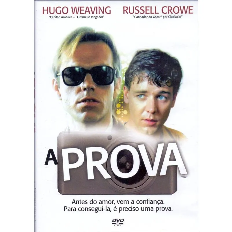 Dvd A Prova - Hugo Weaving E Russell Crowe