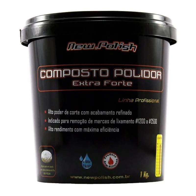 Composto Polidor 1kg New Polish