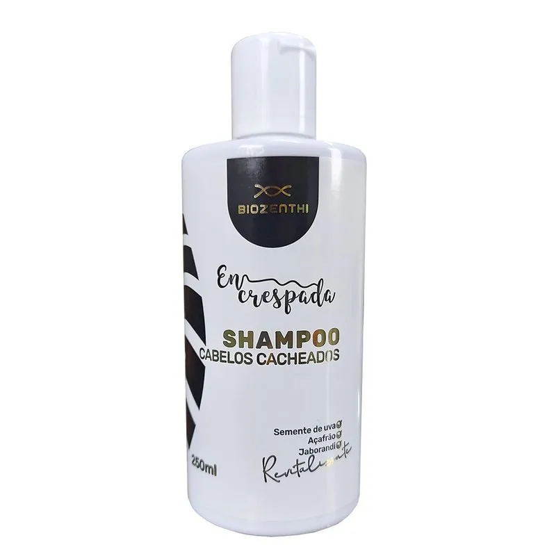 Shampoo Encrespada Cabelos Cacheados Biozenthi 250ml