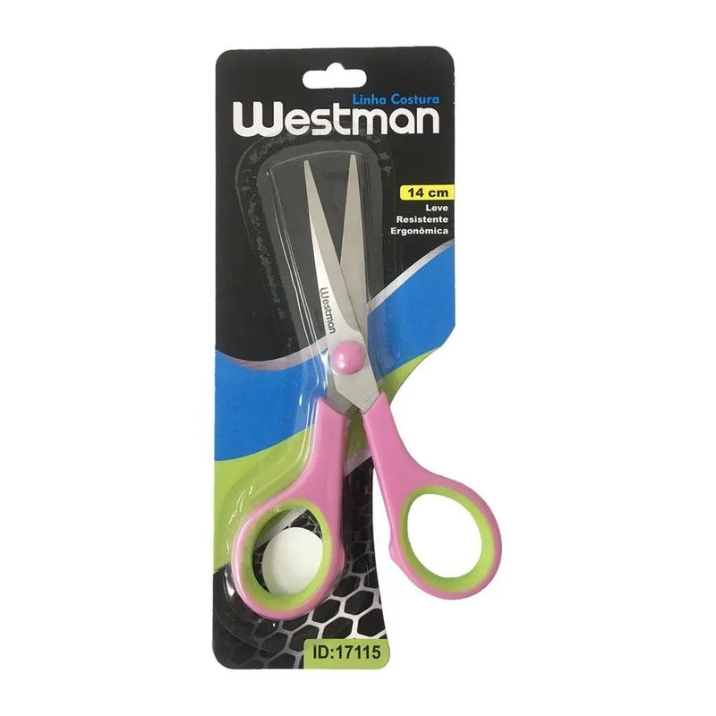 Tesoura Costura 14 Cm Westman 17115 Ergonômica Leve
