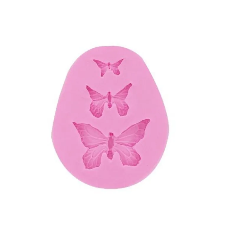 Molde De Silicone Borboletas