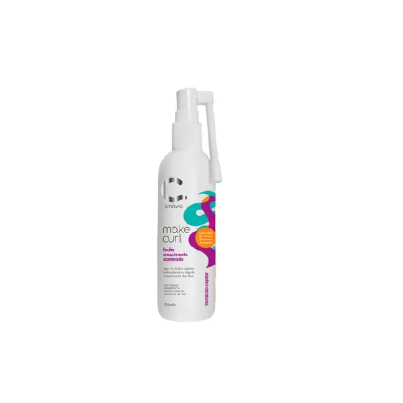 Make Curl Locao De Crescimento Capilar Tonico Amavia 100Ml