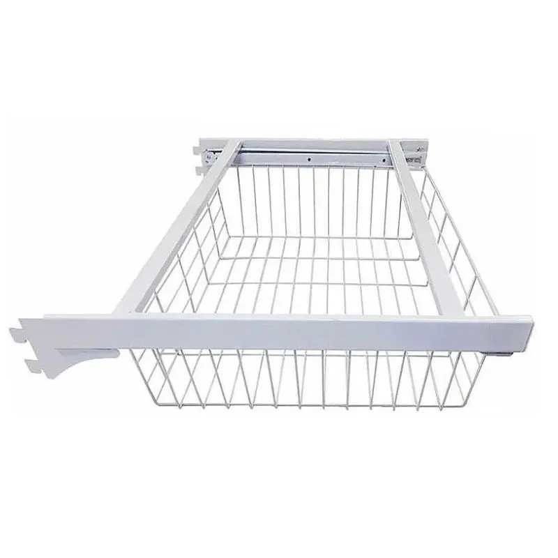 Cesto Deslizante 60 Closet Passo 50 Branco
