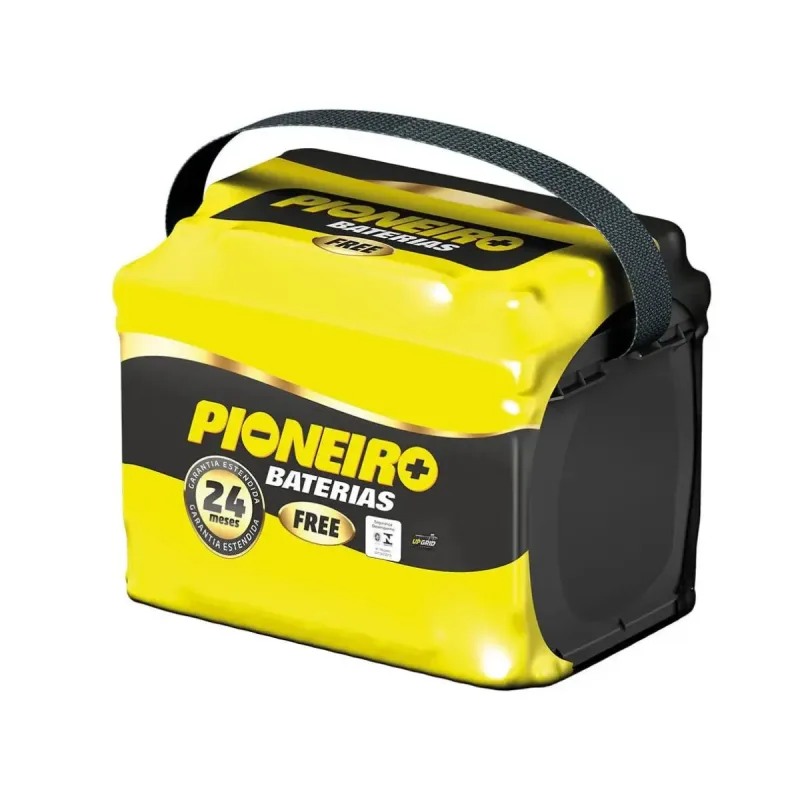 Bateria Automotiva Pioneiro F60GD 60Ah 12V - Fabienski Pecas e Acessorios Automotivos