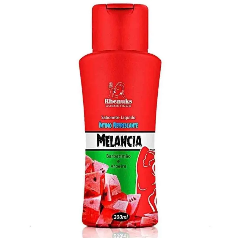 Sabonete Íntimo Líquido Refrescante Aromático 200ml Melancia
