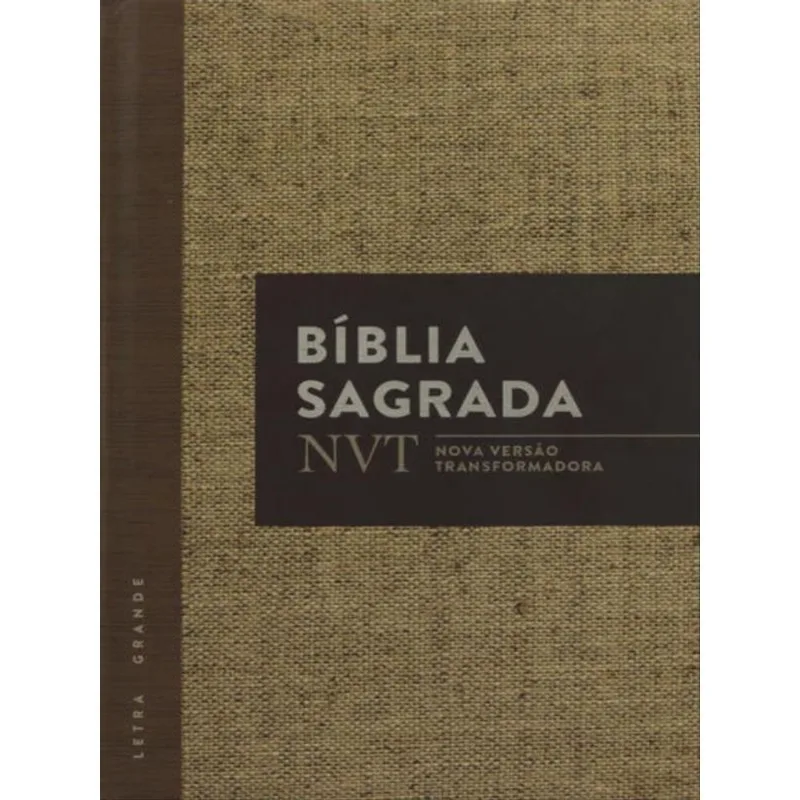 BÍBLIA NVT - JUTA (LETRA GRANDE/CAPA DURA)