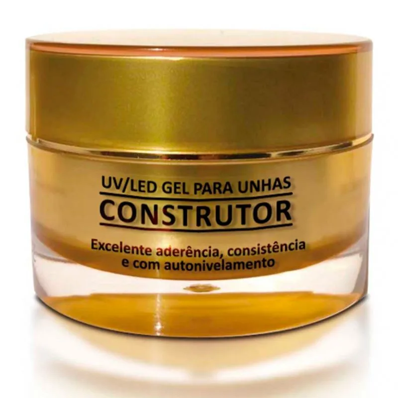 Gel Para Unhas Uv/Led Construtor Transparente H.Nails 30g