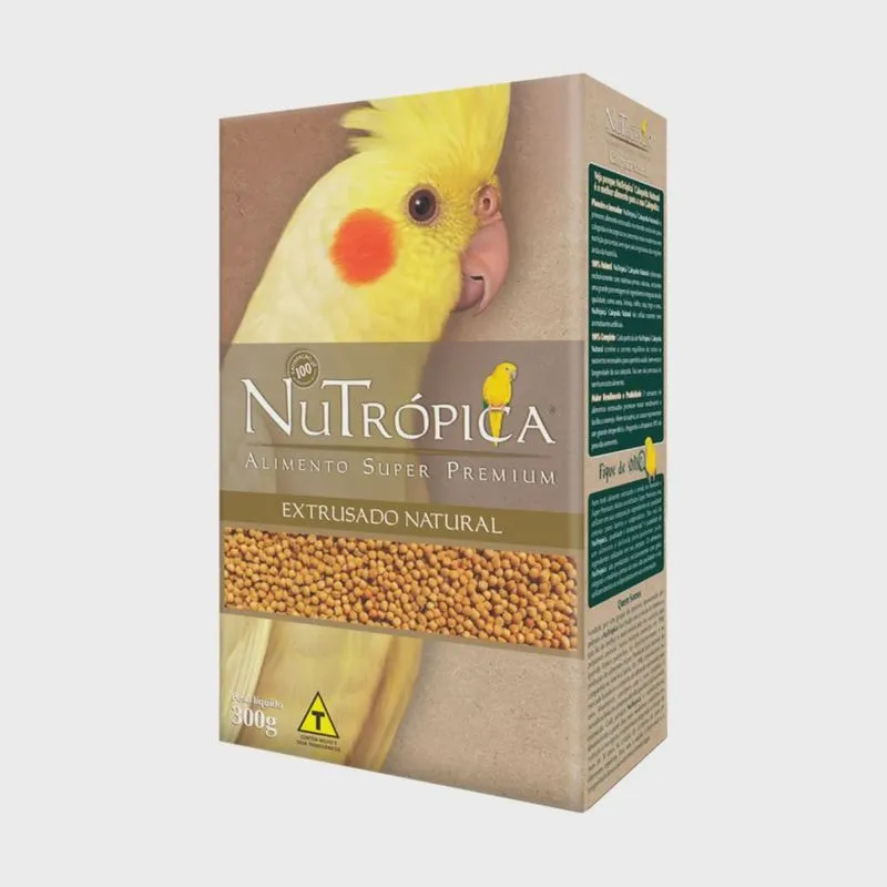 Nutrópica Extrusado Natural para Calopsita 300g