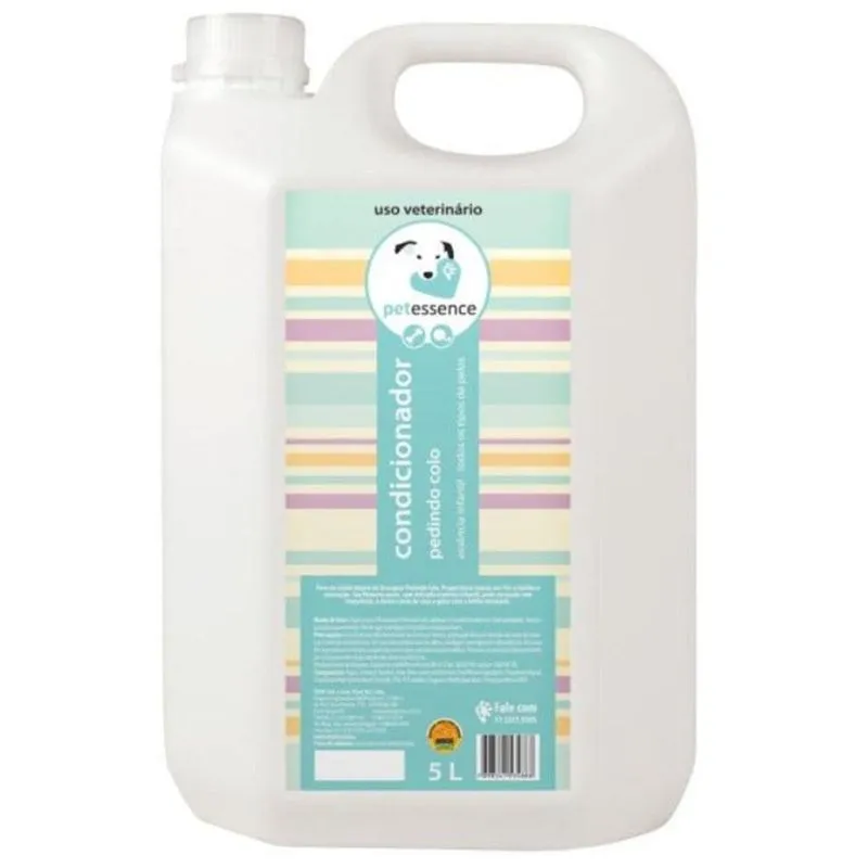 Pet Essence Condicionador Pedindo Colo 5L Essência Infantil