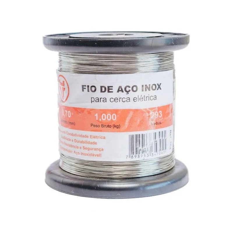 Arame Aço Inox 0,70 Mm - 1,00 Kg