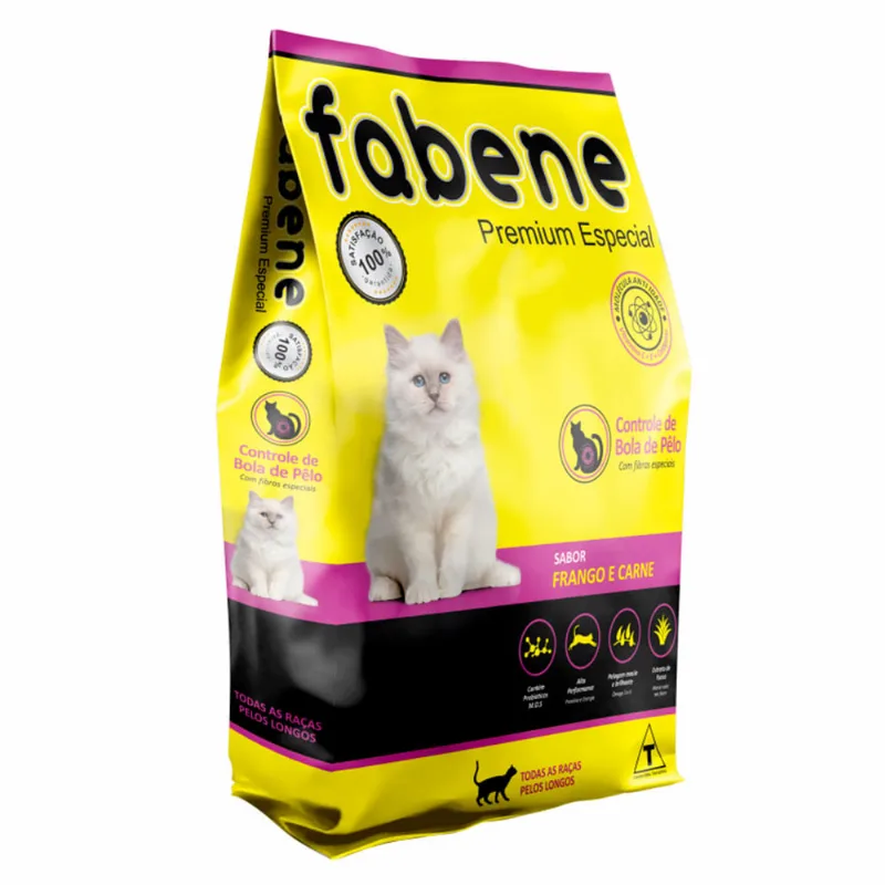 Ração Fabene Gatos Adultos 3kg