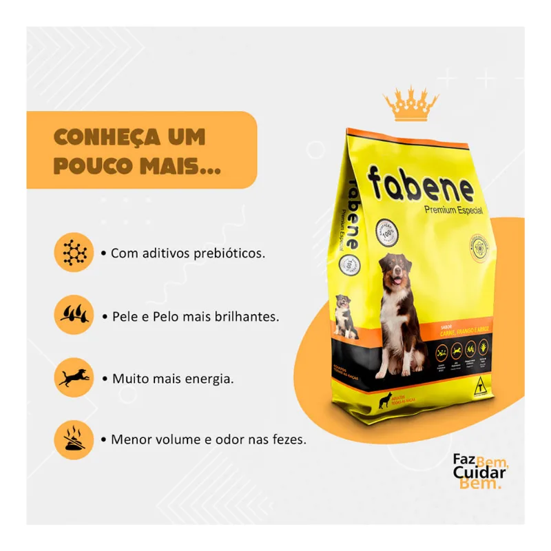 Ração Fabene Cães Adultos 20kg